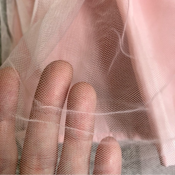 Carters Baby Girls Holiday Dress Pink Gold Sequined Tulle Fairy Dress Sz 12mo - Picture 14 of 16